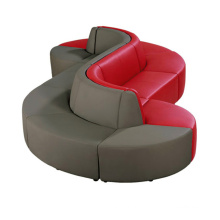 Top high quality italian pu dante leather sofa bed